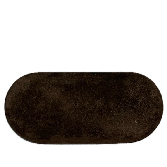 Tom Ford Brown Glasses Case Sleek Suede Design - Picture 3 of 7